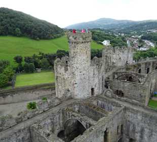 Blick von einem der Tower