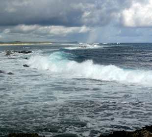 Blick über die Bucht "Grande Saline"
