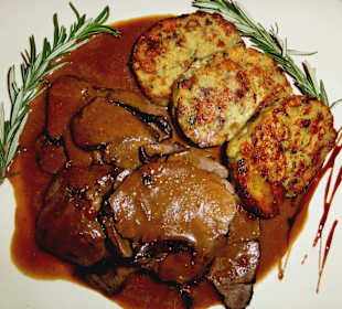 Die Rehkeule aus fürstlicher Jagd