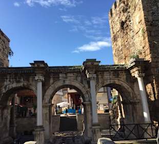 Antalya richting old city mooie wandelroute