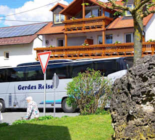 Ort Bieberbach Busse An-Ab