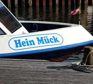 Bug des Hafenrundfahrtschiffes