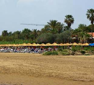 Vom Sunrise Richtung Kumköy-Evrenseki am Strand