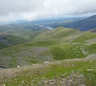Blick in die tolle Landschaft