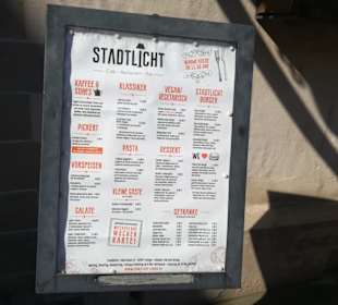 Die Speisekarte