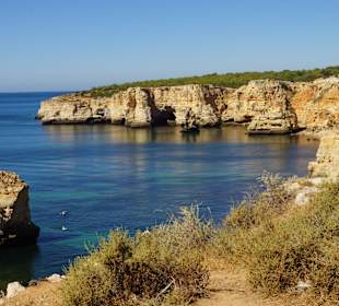 Bucht der Praia da Marinha
