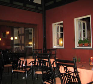 Der Innenhof ist im Sommer einfach nur schön!