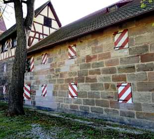 Burg-Fensterklappen