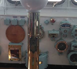 Auf der Brücke der HMS Belfast