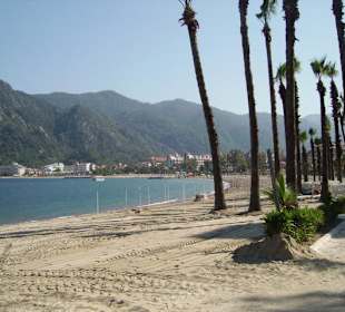 Anfang der Icmeler Promenade