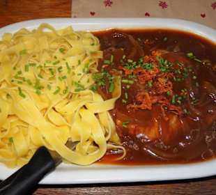 Salzburger Zwiebelrostbraten im Wilden Mann