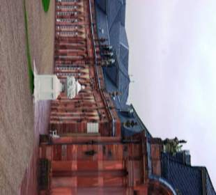 Seitlicher rechter Teil des Schlosses