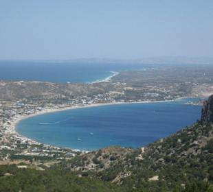 Engste Stelle der Insel