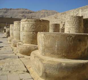 Im Tempel von Ramses III