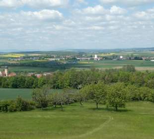 Eindruck vom Spaziergang Ostheimer Streifberg-Tour