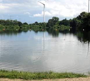 Blick über den Waller Feldmarksee
