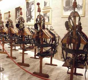 In der Fuhrpark Ausstellung.