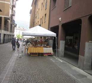 Markt in Morbegno