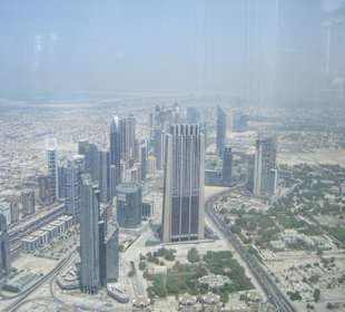 Blick auf die Skyline von oben