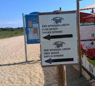 Hinweis zum freien Bereich