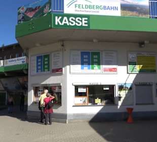 Feldbergbahn -Auffahrt