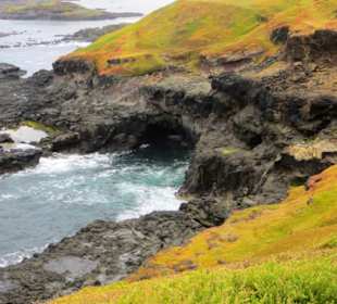 Westküste - Blow Holes bei The Nobbie
