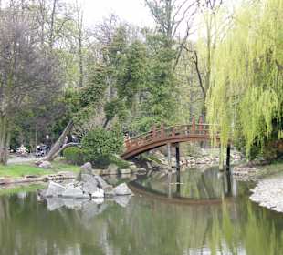 Mostek w Ogrodzie