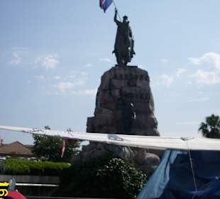 Protestcamp auf der Placa Espanya