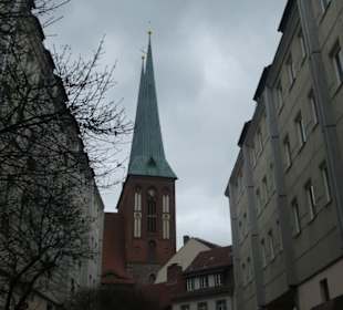 Berlin – Nikolaiviertel mit Nikolaikirche
