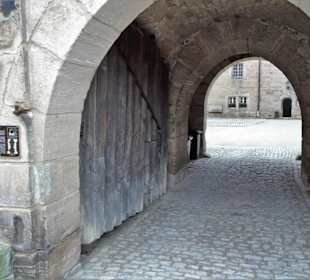 Der frühere Zugang zum Herz der Festung