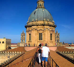 Palermo - Spaziergang auf dem Dach der Kathedrale