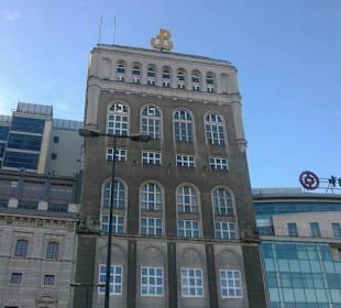 Wieżowce w Warszawie.