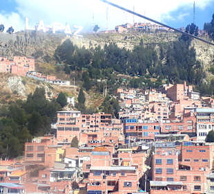Ausblick Seilbahn Mi Teléferico