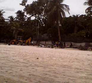 Bulldozer bei der Arbeit