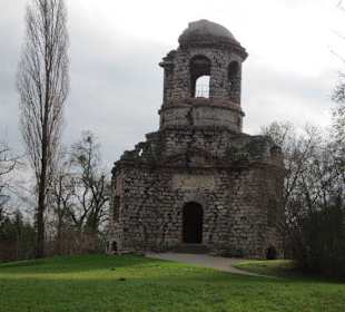 Schlosspark Schwetzingen im Winter