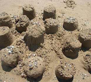 Kreta in Sandform haha