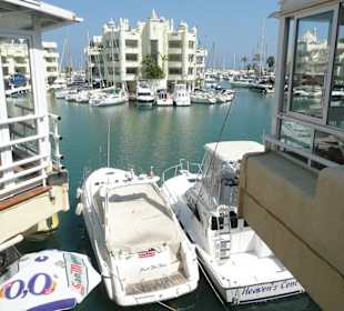 Teil des Jachthafens