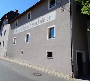 Das Brauereigebäude des Gasthofes Kundmüller