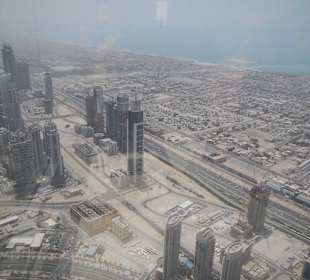 Blick vom Burj Khalifa