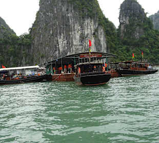 Anfahrt zur Plattform