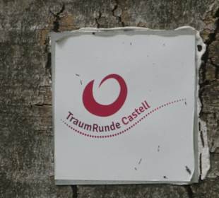 Auf dem Rundwanderweg TraumRunde Castell