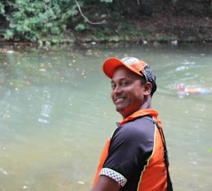 Fahre Alex bei der Jungle Ralley