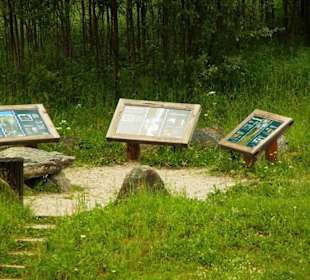 Jungfernsprung Info für Wanderweg