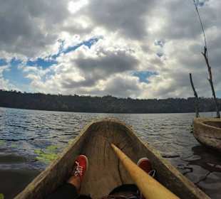 Kanufahren auf einem See