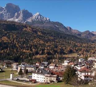 Borca di Cadore und der Monte Pelmo