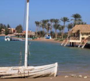 Strand an der Lagune
