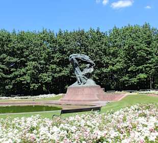 Łazienki królewskie, park