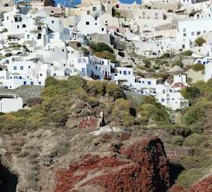 Oia von Seeseite