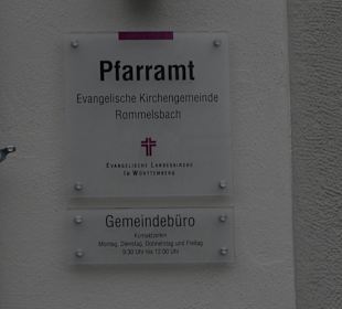 Evangelisches Pfarramt Rommelsbach