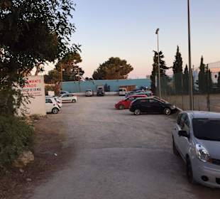 Der Weg zum "Strand"